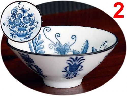 Gongfu tea cup imperial blue B